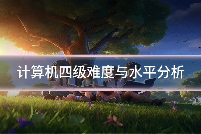 计算机四级难度与水平分析
