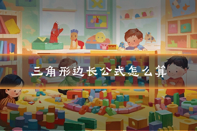 三角形边长公式怎么算
