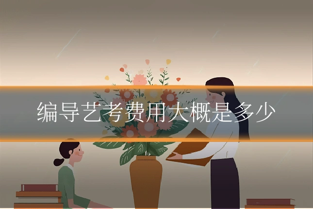 编导艺考费用大概是多少
