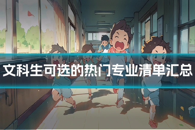 文科生可选的热门专业清单汇总