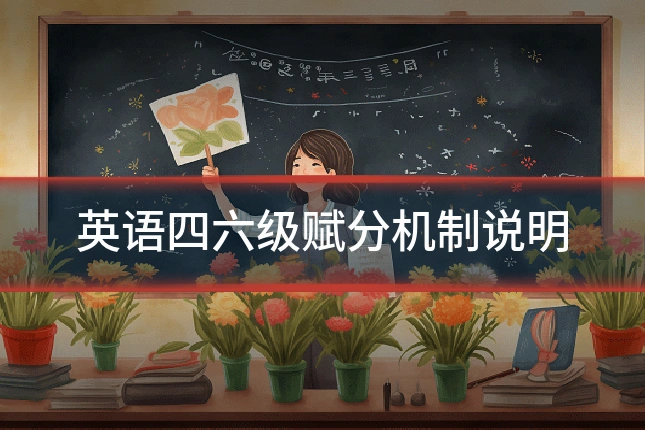 英语四六级赋分机制说明