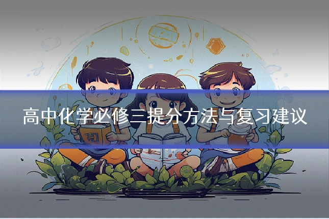 高中化学必修三提分方法与复习建议