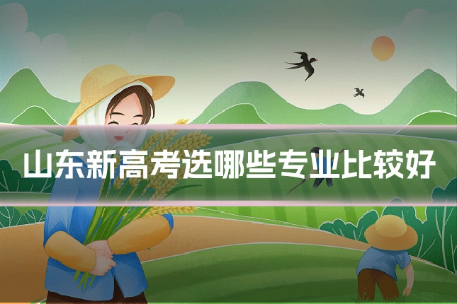 山东新高考选哪些专业比较好