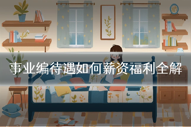 事业编待遇如何薪资福利全解