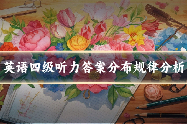 英语四级听力答案分布规律分析