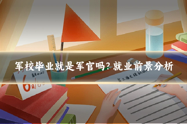 军校毕业就是军官吗？就业前景分析