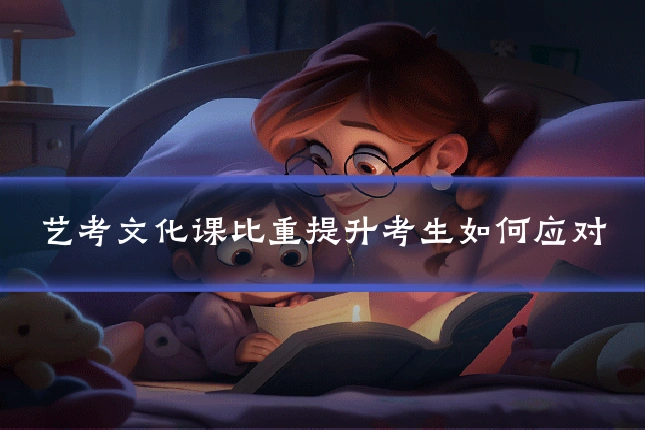 艺考文化课比重提升考生如何应对