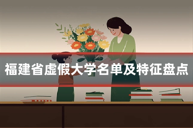 福建省虚假大学名单及特征盘点