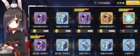 碧蓝航线伯鲁克科技箱物品一览 购买指南