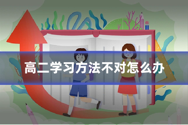 高二学习方法不对怎么办