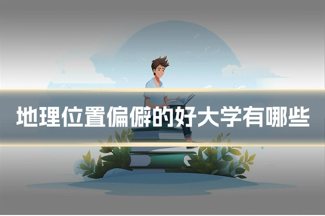 地理位置偏僻的好大学有哪些