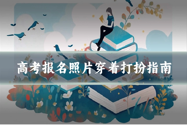 高考报名照片穿着打扮指南