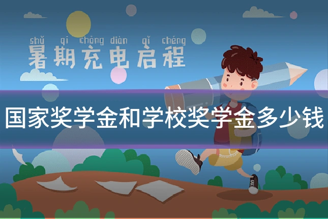 国家奖学金和学校奖学金多少钱
