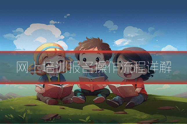 网上培训报名操作流程详解