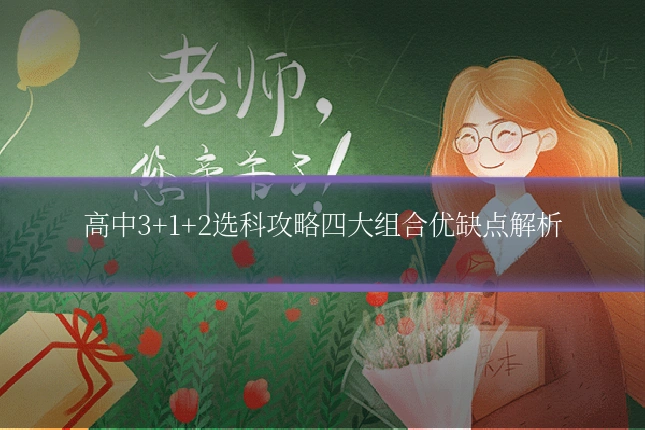 高中3+1+2选科攻略四大组合优缺点解析