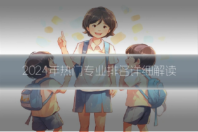 2024年热门专业排名详细解读