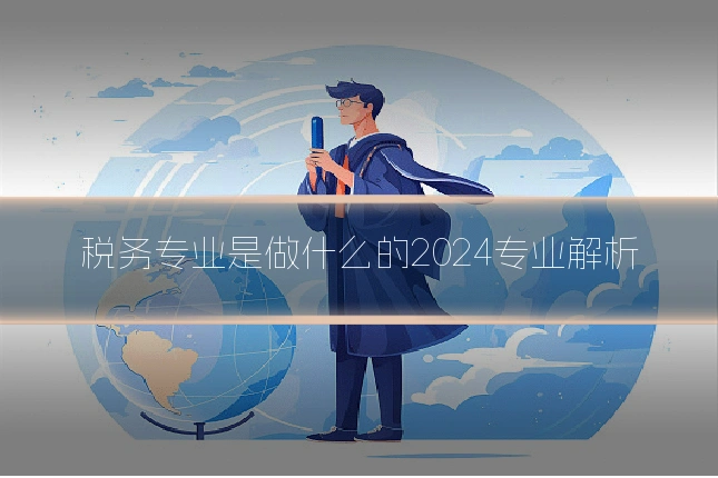税务专业是做什么的2024专业解析