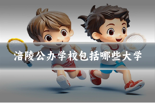 涪陵公办学校包括哪些大学