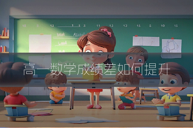 高一数学成绩差如何提升