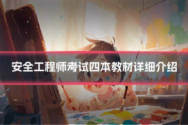 安全工程师考试四本教材详细介绍