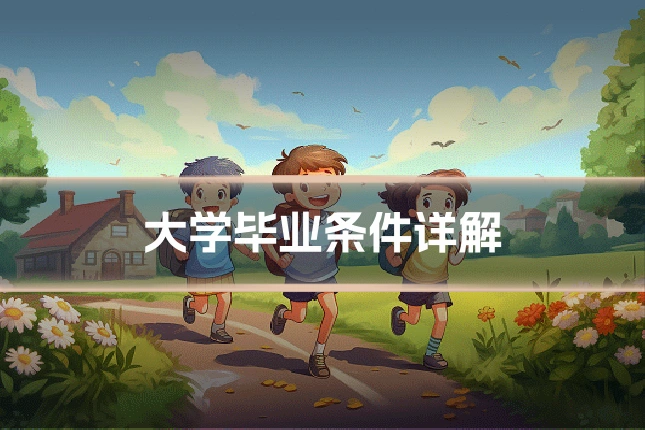 大学毕业条件详解