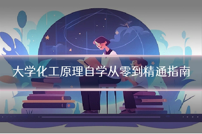 大学化工原理自学从零到精通指南