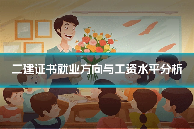 二建证书就业方向与工资水平分析