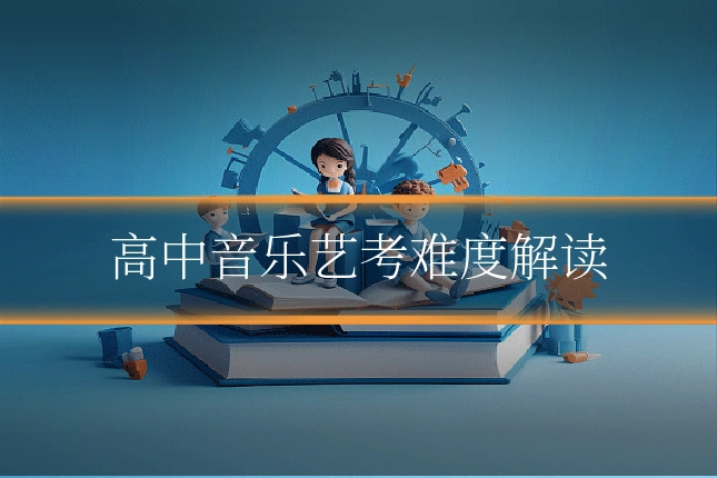 高中音乐艺考难度解读