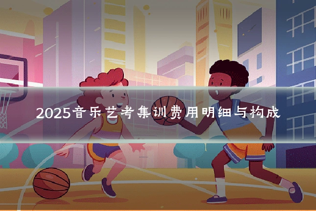 2025音乐艺考集训费用明细与构成