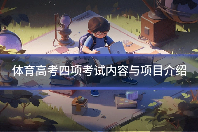 体育高考四项考试内容与项目介绍