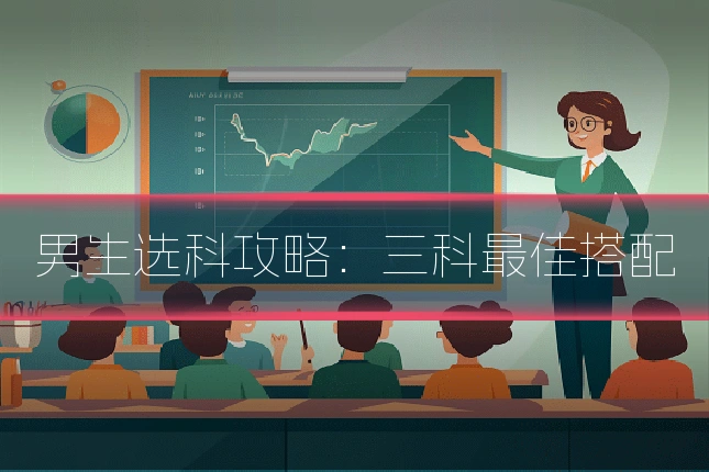 男生选科攻略:三科最佳搭配