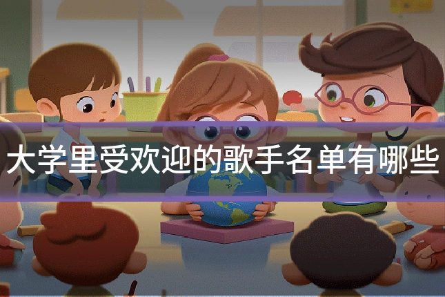 大学里受欢迎的歌手名单有哪些