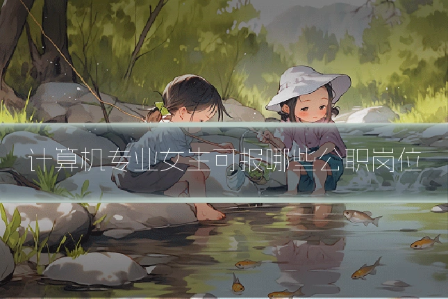 计算机专业女生可报哪些公职岗位