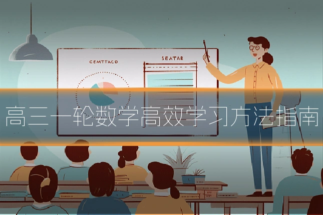 高三一轮数学高效学习方法指南