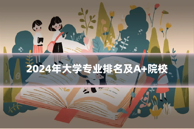 2024年大学专业排名及A+院校