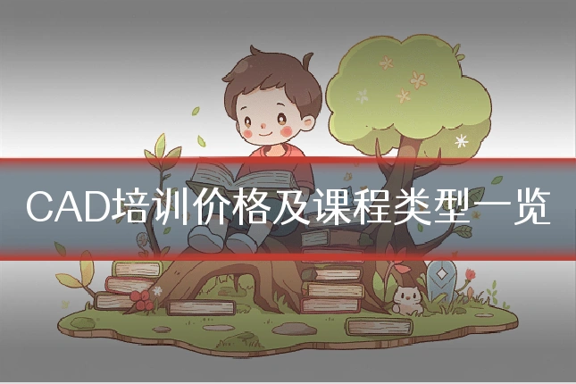 CAD培训价格及课程类型一览
