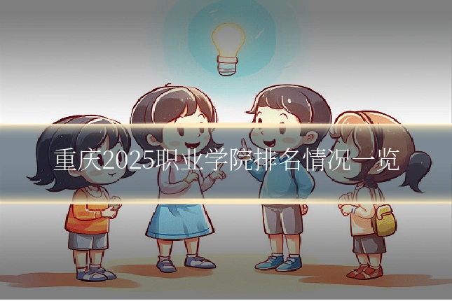 重庆2025职业学院排名情况一览