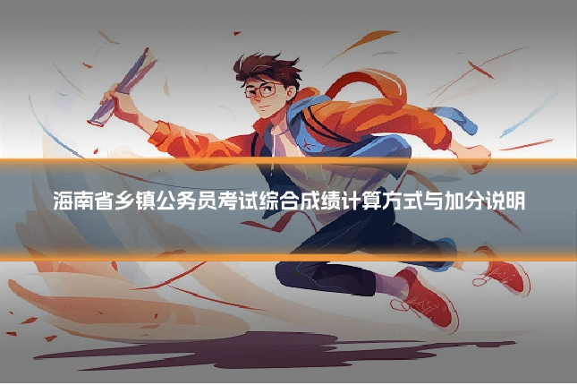 海南省乡镇公务员考试综合成绩计算方式与加分说明