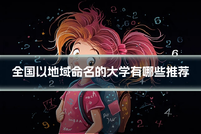 全国以地域命名的大学有哪些推荐