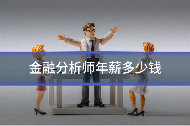 金融分析师年薪多少钱