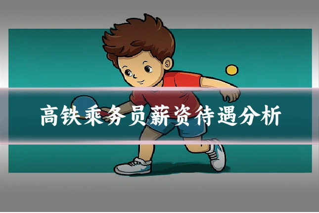 高铁乘务员薪资待遇分析