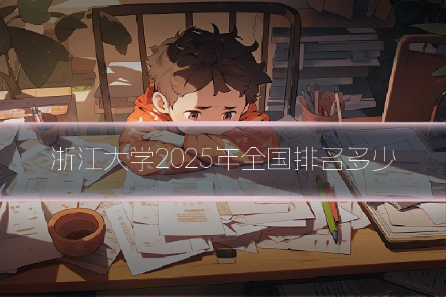 浙江大学2025年全国排名多少
