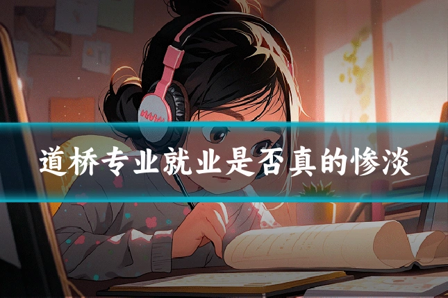 道桥专业就业是否真的惨淡