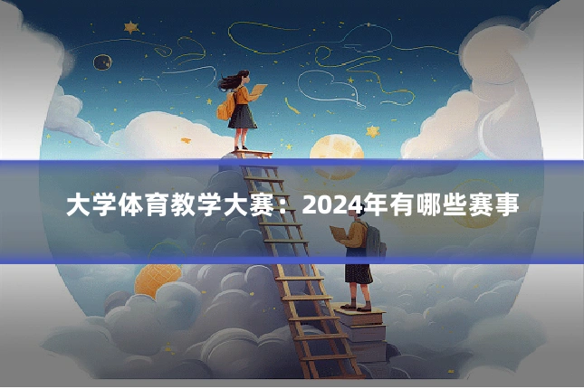 大学体育教学大赛：2024年有哪些赛事