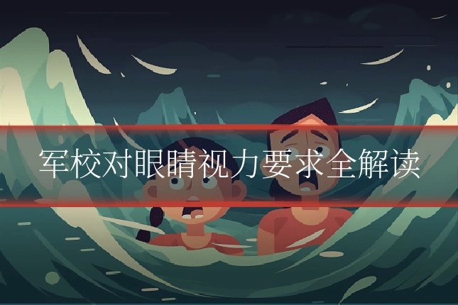 军校对眼睛视力要求全解读