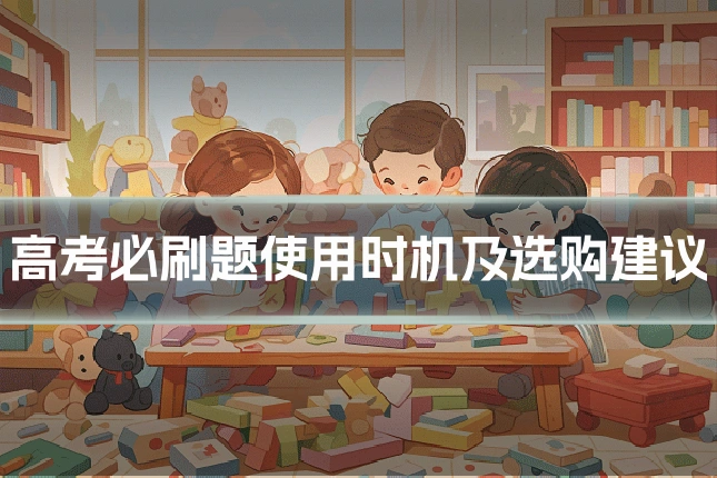 高考必刷题使用时机及选购建议