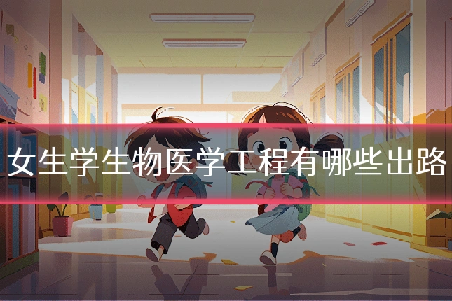 女生学生物医学工程有哪些出路
