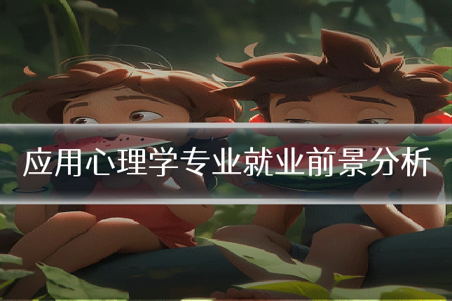 应用心理学专业就业前景分析