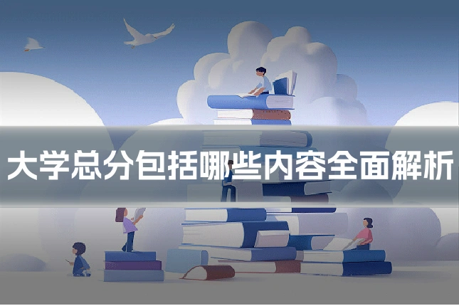 大学总分包括哪些内容全面解析