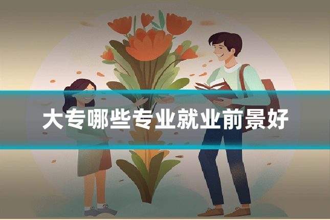 大专哪些专业就业前景好